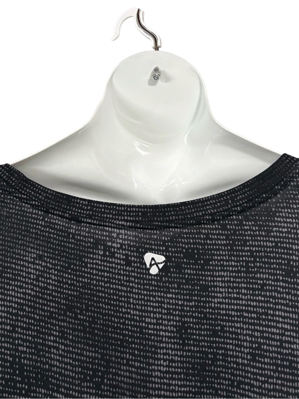 Active Zone Penningtons, 4X Plus Size, Activewear Top Black Drawstring Hem - Picture 8 of 10